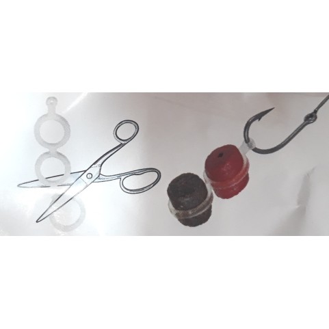 Trojité gumičky na nástrahu