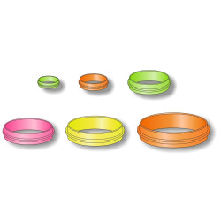 Elastické krúžky na rúčku udice Elastické krúžky na rúčku udice