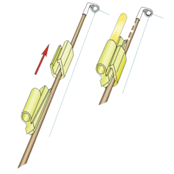 Držiak na chemické svetlo