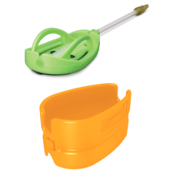 Fluo green Rocket Method basket + Quick charger