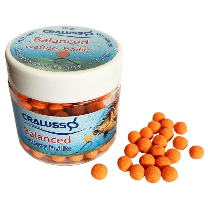 Balanced wafters Chocolate-Orange 7mm