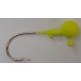 Jigová hlavička okrúhla - žltá